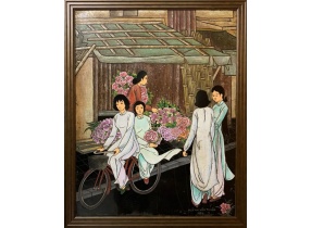 TRANH SƠN KHẮC (BST-Phòng Tranh Gia Đình)